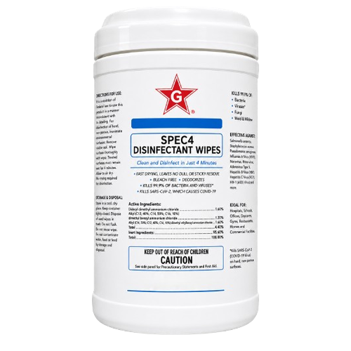 Spec 4 Wipes