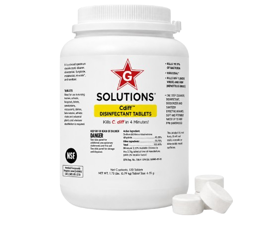 Cdiff Disinfectant Tablets