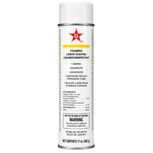 Foaming Lemon Aerosol Disinfectant