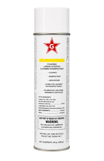 Foaming Lemon Aerosol Disinfectant