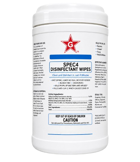 Spec 4 Wipes